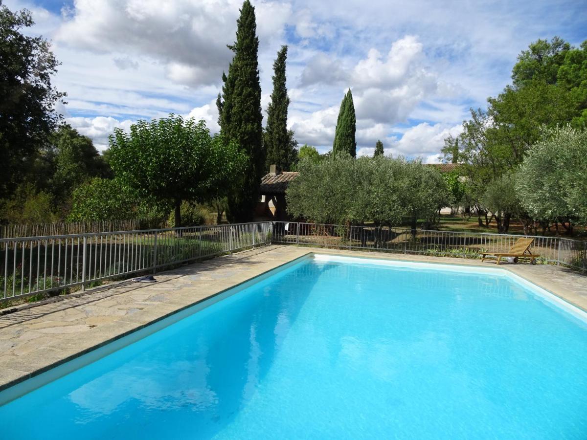 Les Olivettes Le Mazet Bed & Breakfast Uzès Dış mekan fotoğraf