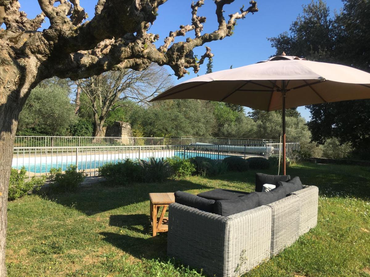 Les Olivettes Le Mazet Bed & Breakfast Uzès Dış mekan fotoğraf